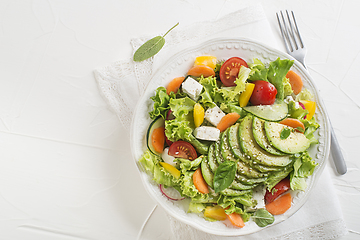 Image showing Avocado salad