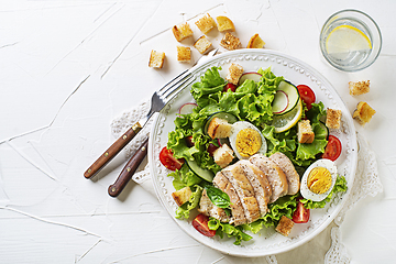 Image showing Chicken salad