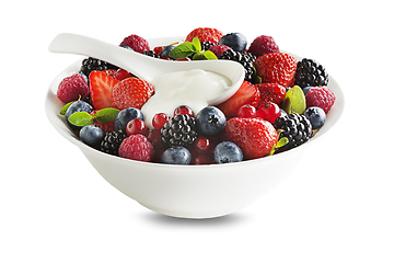 Image showing Berry bowl