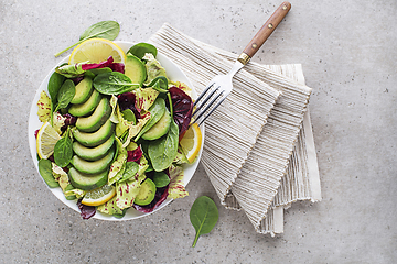 Image showing Avocado salad