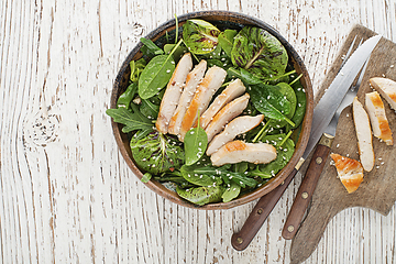 Image showing Chicken salad