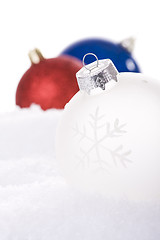 Image showing christmas white background