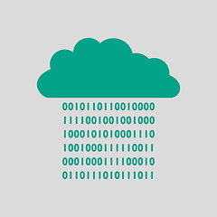 Image showing Cloud Data Stream Icon