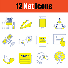 Image showing Communication icon set