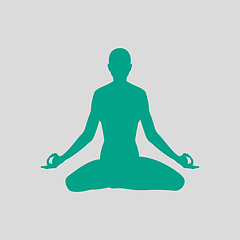 Image showing Lotus Pose Icon