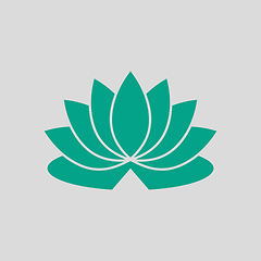 Image showing Lotus Flower Icon