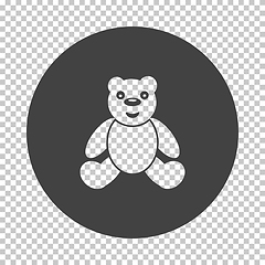 Image showing Teddy bear icon