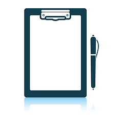 Image showing Tablet and pen icon