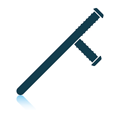 Image showing Police baton icon