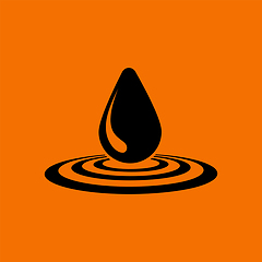 Image showing Water Drop Icon