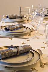 Image showing Christmas table