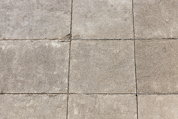 Image showing square concrete slabs