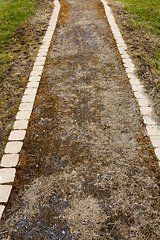 Image showing abandoned road