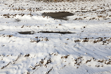 Image showing winter close-up photo