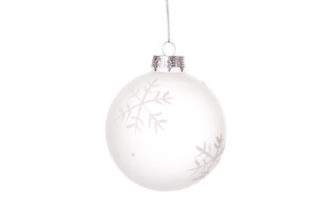 Image showing hanging christmas balls