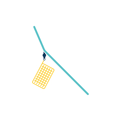 Image showing Icon of  fishing feeder net