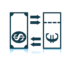 Image showing Currency exchange icon