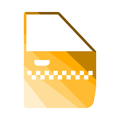 Image showing Taxi Side Door Icon