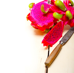 Image showing fresh dragon fruit