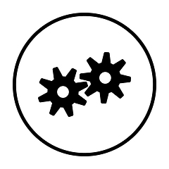 Image showing Gears Icon