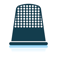 Image showing Tailor thimble icon