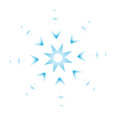 Image showing Snowflake ornate