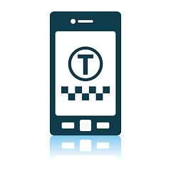 Image showing Taxi Service Mobile Application Icon