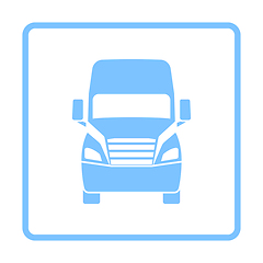 Image showing Truck Icon Front View