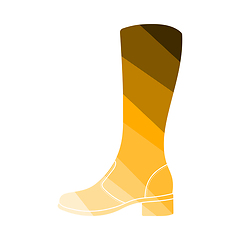 Image showing Autumn Woman Boot Icon