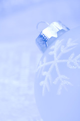 Image showing christmas cold background