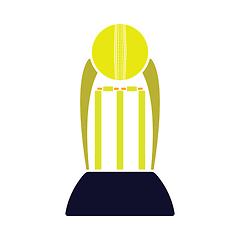 Image showing Cricket cup icon