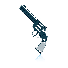 Image showing Revolver gun icon