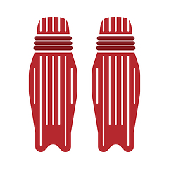 Image showing Cricket leg protection icon