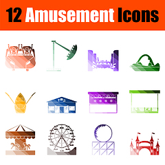 Image showing Amusement Icon Set