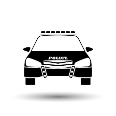 Image showing Police icon front view