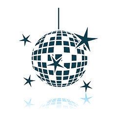 Image showing Night Clubs Disco Sphere Icon