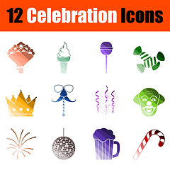 Image showing Celebration Icon Set