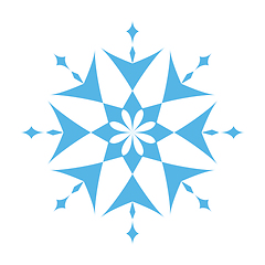 Image showing Snowflake ornate