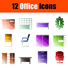 Image showing Office Icon Set