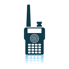 Image showing Portable Radio Icon