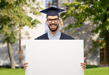 Image showing graduate student or bachelor with white board