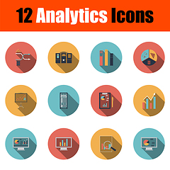 Image showing Analytics Icon Set