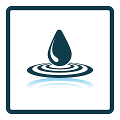 Image showing Water Drop Icon