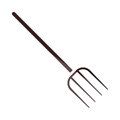 Image showing Pitchfork icon