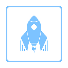 Image showing Startup Rocket Icon