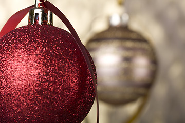 Image showing Christmas ball background