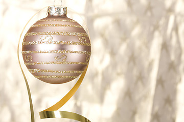 Image showing Christmas ball background