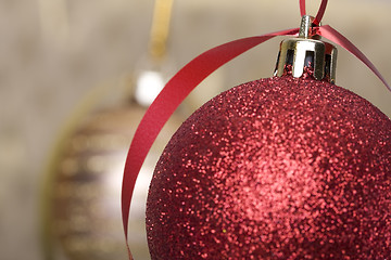 Image showing Christmas ball background