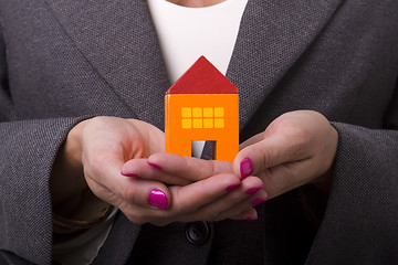 Image showing Buying a new house