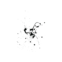 Image showing Abstract grunge blobs background